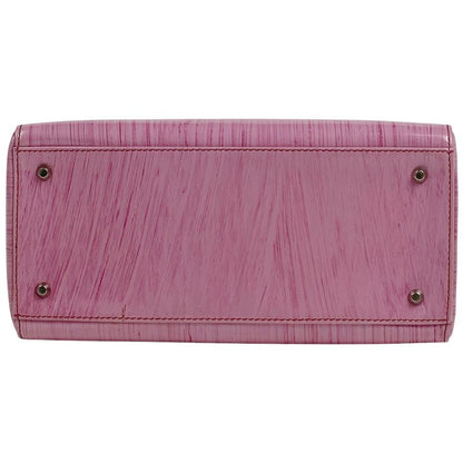 Christian DIOR Lady Dior 2WAY Shoulder Bag Handbag Leather Pink Women