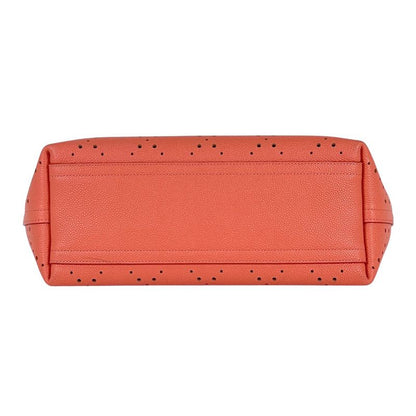 Chanel Coco Mark Chain Tote Bag Perforated Shoulder Bag Tote Bag Caviar Skin