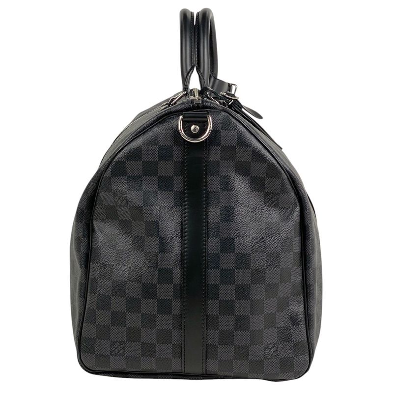 Louis Vuitton Keepall Bandouliere 55 Travel 2WAY Shoulder Bag Boston Bag Damier