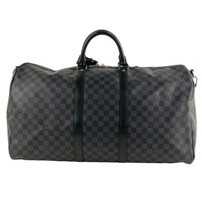 Louis Vuitton Keepall Bandouliere 55 Travel 2WAY Shoulder Bag Boston Bag Damier
