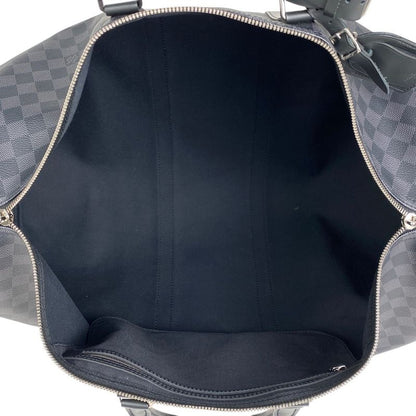 Louis Vuitton Keepall Bandouliere 55 Travel 2WAY Shoulder Bag Boston Bag Damier