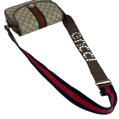 Gucci Ophidia Small Shoulder Bag Sherry Line Web Double G Shoulder Bag GG