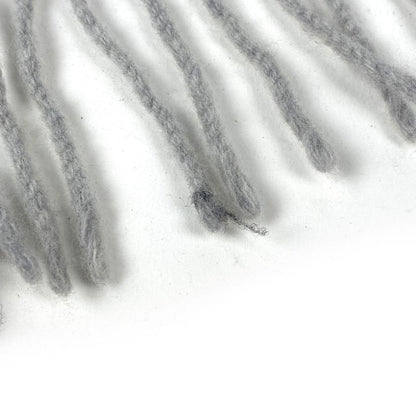 Gucci GG Pattern Scarf Sherry Line Web 08.338.986 Scarf Hair Angora Grey Red