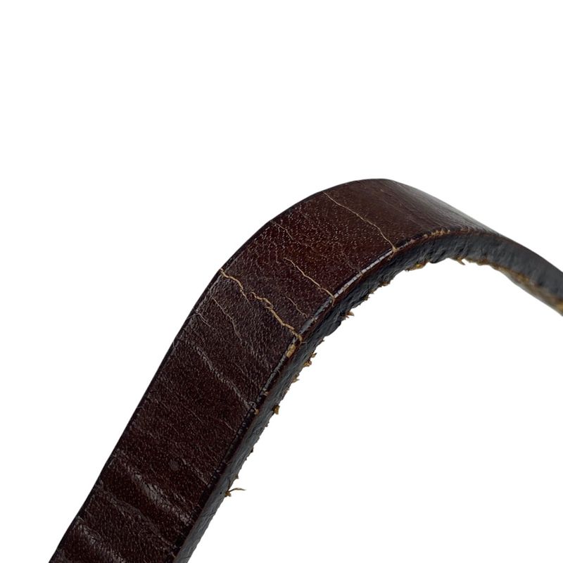 Fendi Zucca Pattern Mini Pouch Handbag Accessory Pouch Canvas Beige Brown 26673