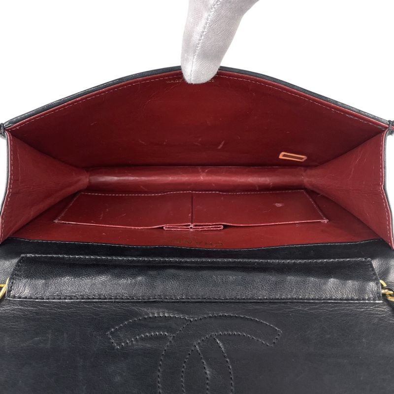 Chanel Paris Limited Edition Coco Mark Chain Shoulder Bag Matelasse Clutch