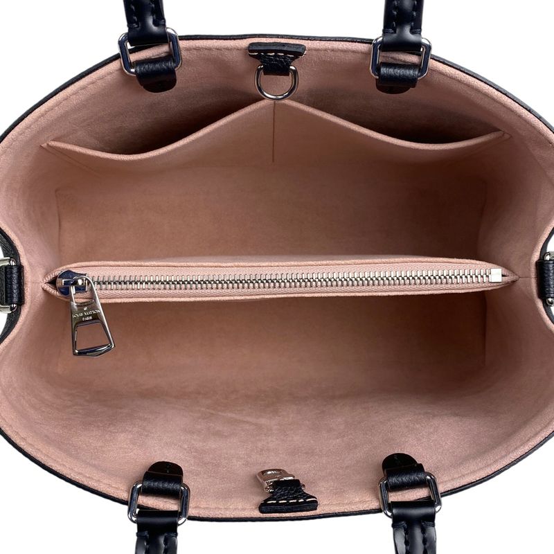 Louis Vuitton Marelle Tote MM 2WAY Shoulder Bag Handbag Epi Noir Black (black)