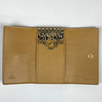 Fendi Zucca Pattern 6-serial Key Case Key Hook Key Holder Key Case Coated