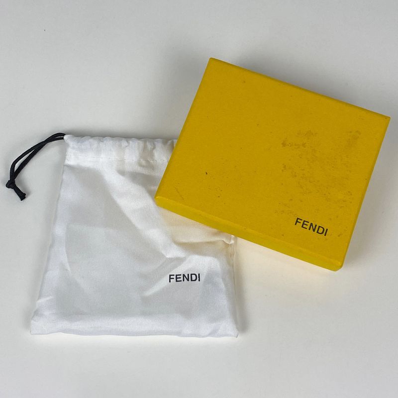 Fendi Zucca Pattern 6-serial Key Case Key Hook Key Holder Key Case Coated