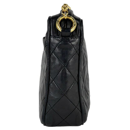 Chanel Coco Mark Fringe Chain Shoulder Bag Tassel Matelasse Shoulder Bag