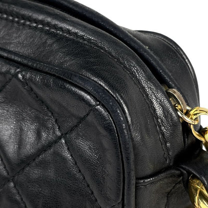 Chanel Coco Mark Fringe Chain Shoulder Bag Tassel Matelasse Shoulder Bag