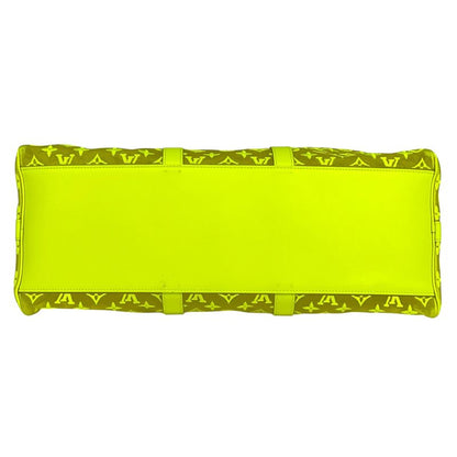 Louis Vuitton Keepall Bandouliere 50 Monogram See-through Neon Mesh Boston Bag