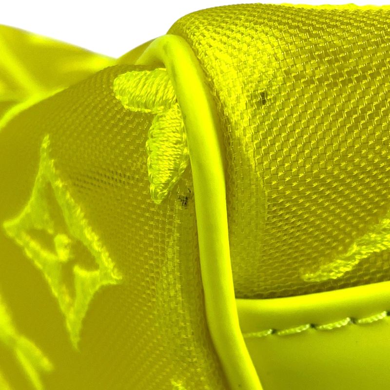 Louis Vuitton Keepall Bandouliere 50 Monogram See-through Neon Mesh Boston Bag