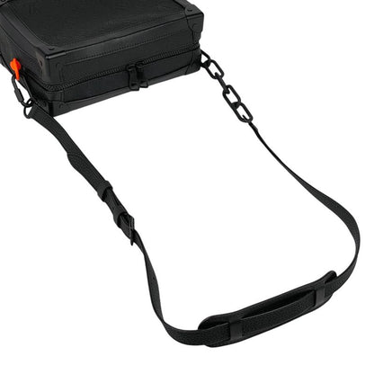 Louis Vuitton Soft Trunk Chain Monogram Crossbody Shoulder Bag Taurillon Noir