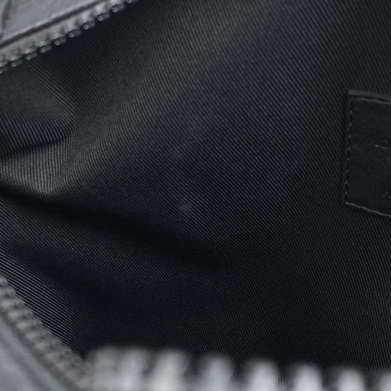 Louis Vuitton Soft Trunk Chain Monogram Crossbody Shoulder Bag Taurillon Noir