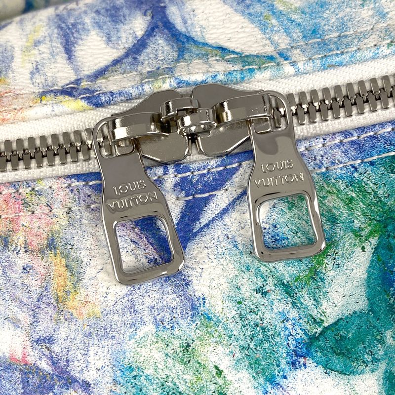 Louis Vuitton Keepall Bandouliere 50 Monogram Pastel Colors 2WAY Shoulder Bag