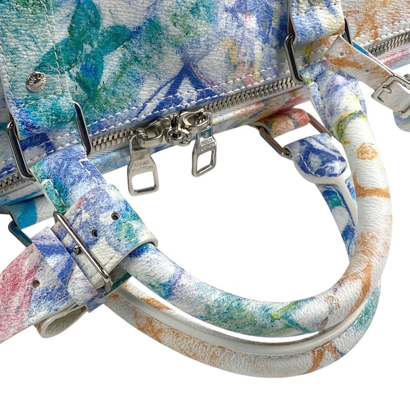 Louis Vuitton Keepall Bandouliere 50 Monogram Pastel Colors 2WAY Shoulder Bag