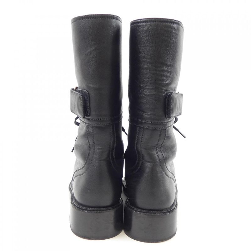 Chanel Laceup G37808y56044 Boots