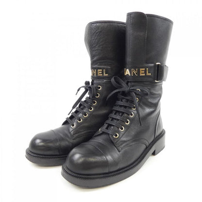 Chanel Laceup G37808y56044 Boots
