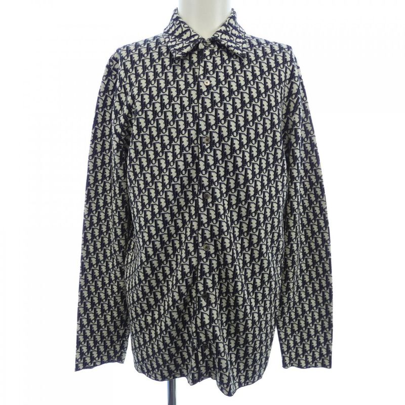 Dior Overshirt Dior Oblique Cotton Jacquard 023m550at099 Shirt