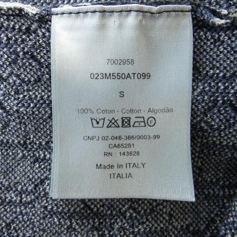 Dior Overshirt Dior Oblique Cotton Jacquard 023m550at099 Shirt