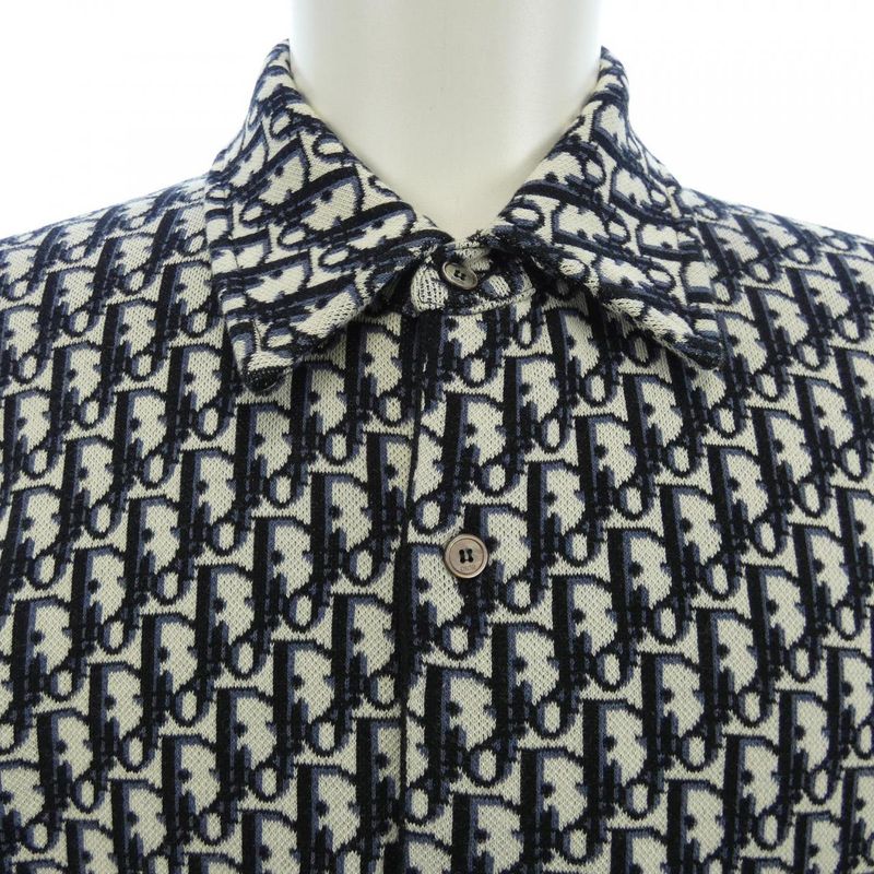 Dior Overshirt Dior Oblique Cotton Jacquard 023m550at099 Shirt