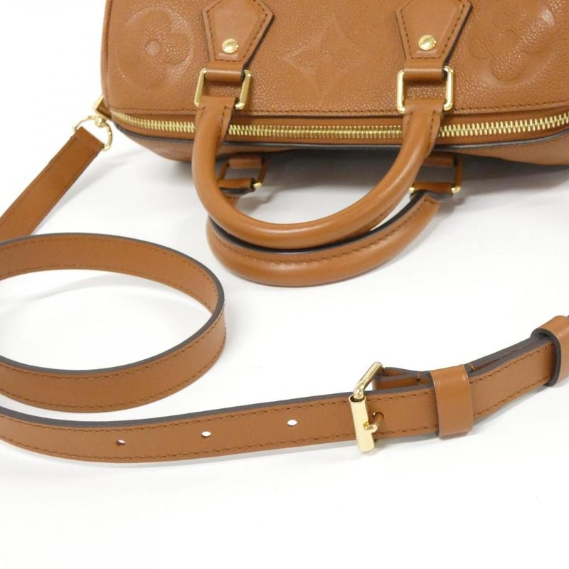 Louis Vuitton Monogram Empreinte Speedy Bandouliere 25cm (9.84in) M46136 Boston