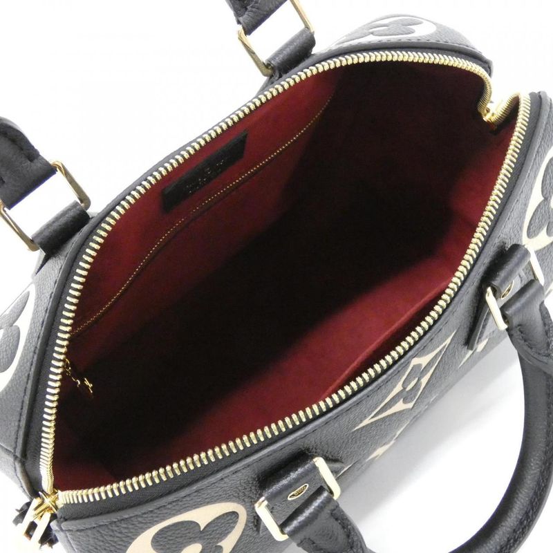 Louis Vuitton Bicolor Monogram Empreinte Speedy Bandouliere 25cm (9.84in)