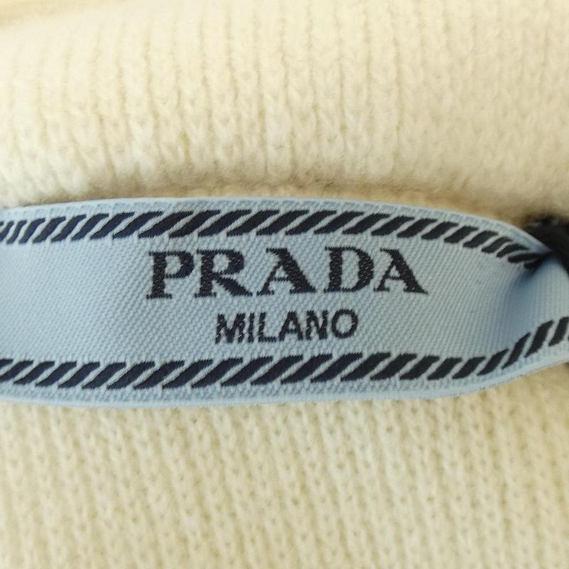 Prada Oversized Interchareta Ring Logo P25i09 S212 1Y1J Hoodie Shearling