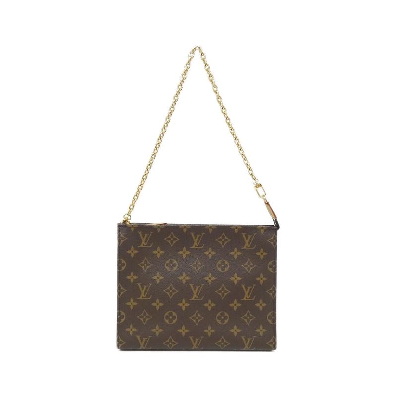 Louis Vuitton Monogram Toiletry Pouch On Chain M81412 Shoulder Bag