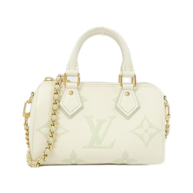 Louis Vuitton Bicolor Monogram Empreinte Nano Speedy M24169 Boston Bag