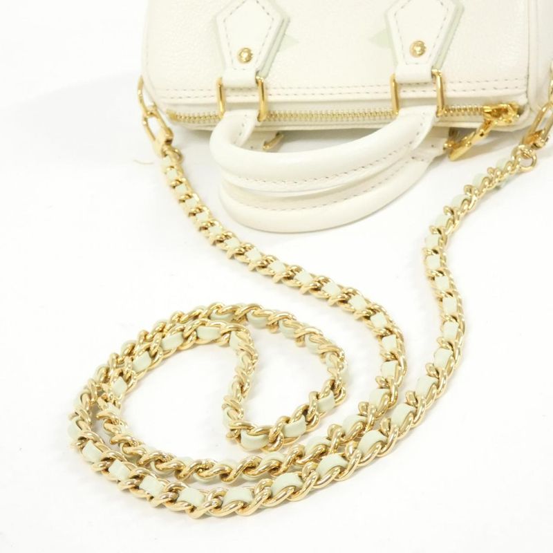 Louis Vuitton Bicolor Monogram Empreinte Nano Speedy M24169 Boston Bag