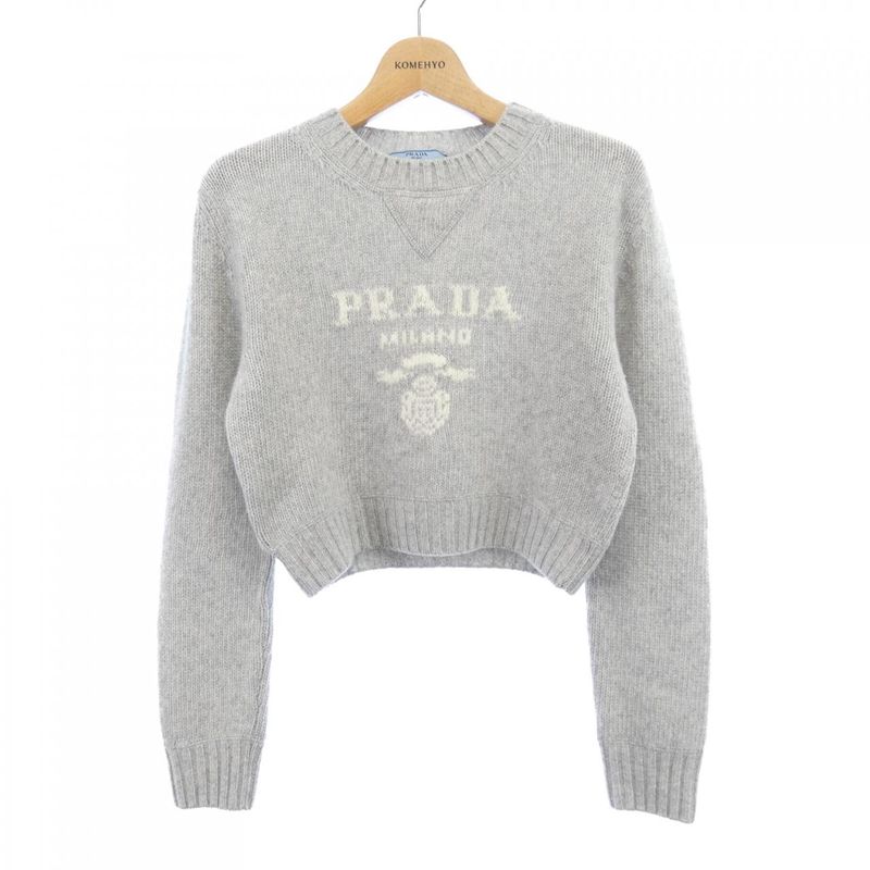 Prada Intarsia Logo P24u1t S231 1YMW Knit