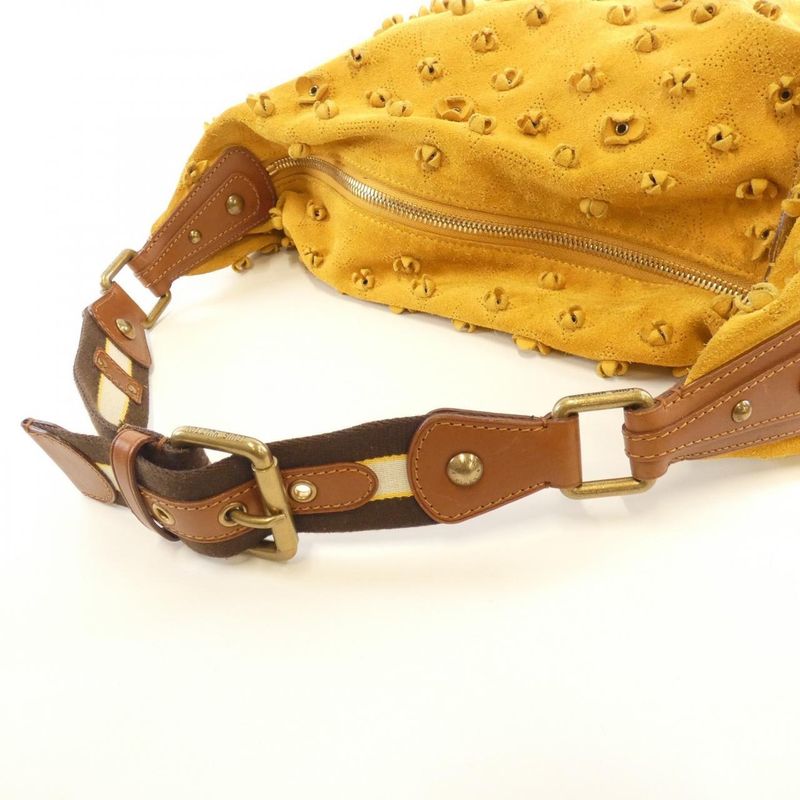 Louis Vuitton Monogram Suede Onata Fleur PM M95130 Shoulder Bag