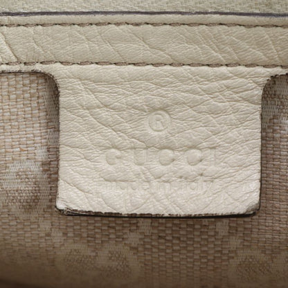 Gucci Bamboo Leather Tote Bag Shoulder Hand 282317 Gold Hardware Women's ERE