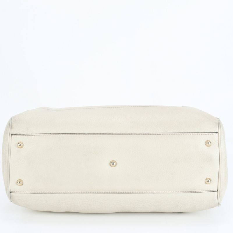 Gucci Bamboo Leather Tote Bag Shoulder Hand 282317 Gold Hardware Women's ERE