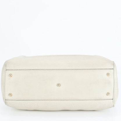 Gucci Bamboo Leather Tote Bag Shoulder Hand 282317 Gold Hardware Women's ERE