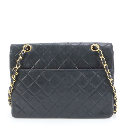 Chanel With Serial Seal Matelasse Lambskin Leather 2WAY Shoulder Bag Crossbody