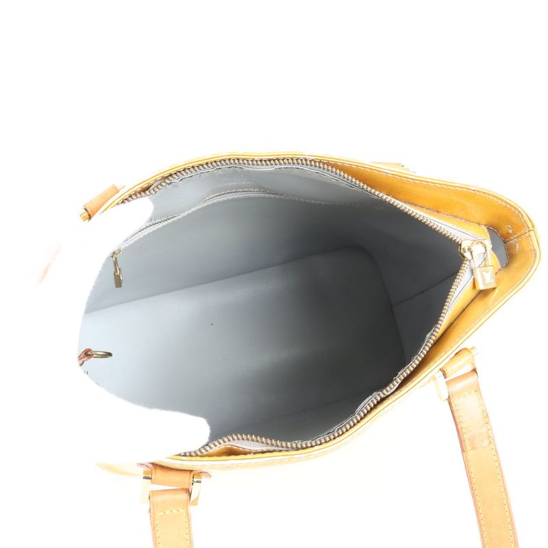 Louis Vuitton Monogram Vernis Houston M91053 Leather Tote Bag Shoulder Hand