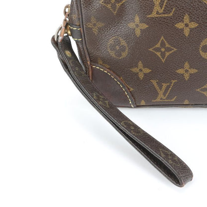 Louis Vuitton Monogram Marly Dragonne PM M51827 Leather Second Bag Clutch Pouch