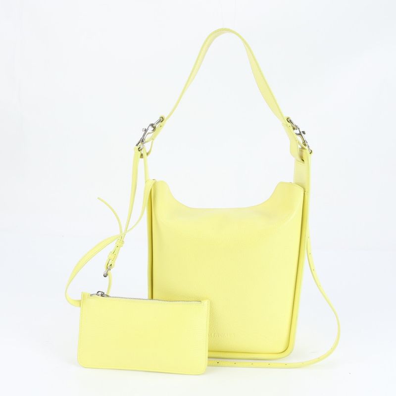 Balenciaga With Pouch North South Leather 2WAY Shoulder Bag Crossbody Hand Tote