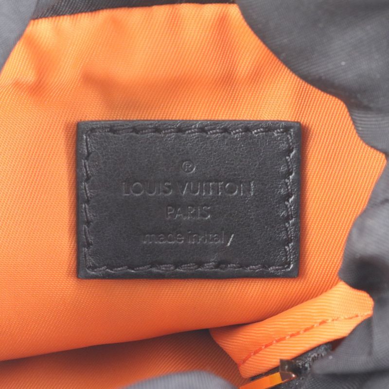 Louis Vuitton Monogram Shadow Chalk Nano M44628 Leather Shoulder Bag Crossbody