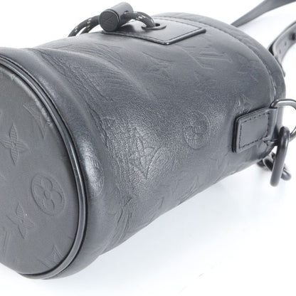 Louis Vuitton Monogram Shadow Chalk Nano M44628 Leather Shoulder Bag Crossbody