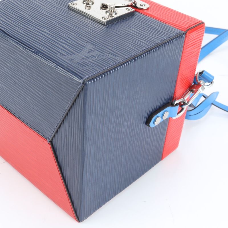 Louis Vuitton Epi Bleecker Box M52466 Leather 2WAY Shoulder Bag Crossbody Women