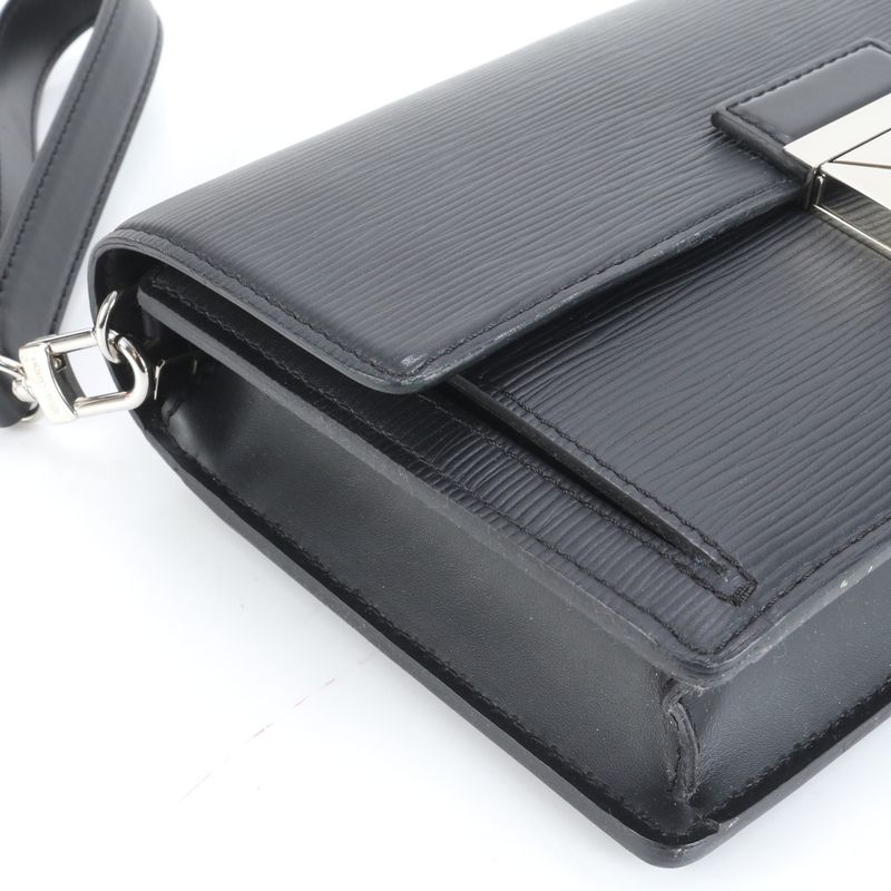 Louis Vuitton Epi Pochette Thames M42742 Leather Second Bag Clutch Pouch