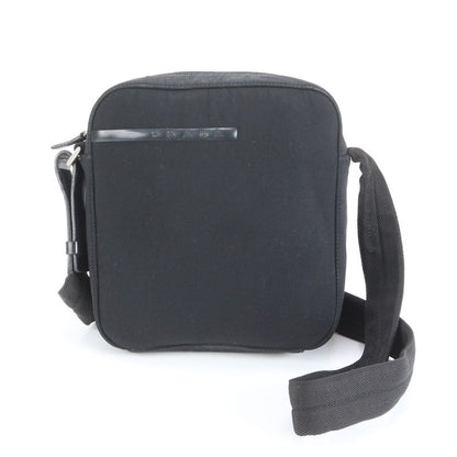 Prada Sport Leather Shoulder Bag Crossbody Messenger Business Black Tote