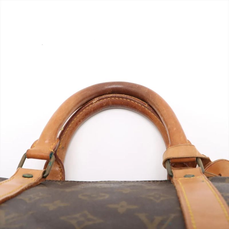 Louis Vuitton Monogram Keepall 50 M41426 Leather Boston Bag Business Travel