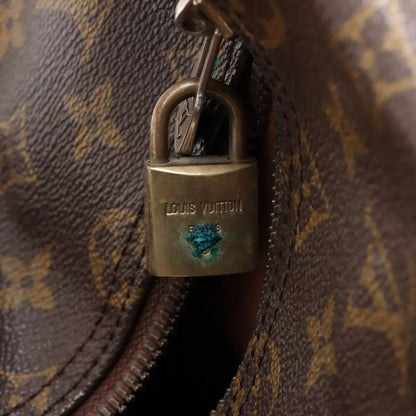 Louis Vuitton Monogram Keepall 50 M41426 Leather Boston Bag Business Travel