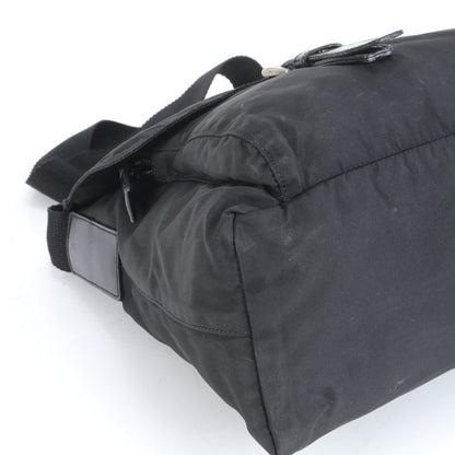 Prada Tessuto Nylon Triangle Logo Leather Shoulder Bag Crossbody Messenger Men