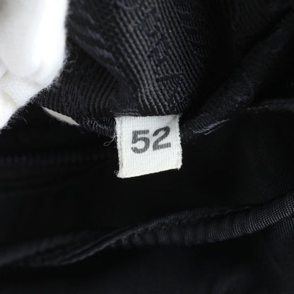 Prada Tessuto Nylon Triangle Logo Leather X Nylon Backpack Sac Backpack Bag