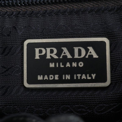 Prada Tessuto Nylon Triangle Logo Leather X Nylon Backpack Sac Backpack Bag